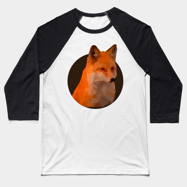 Fox Baseball T-Shirt by TonyLivingston